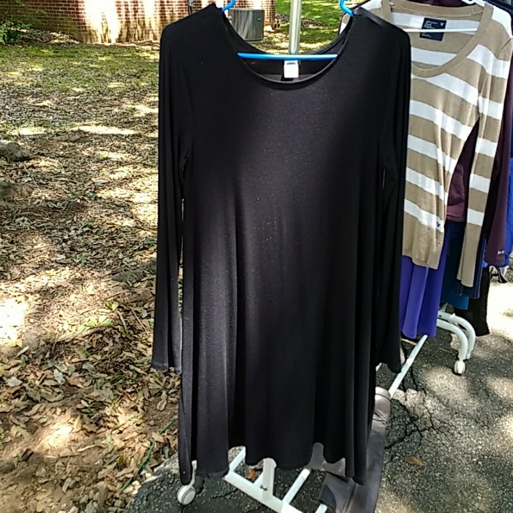 Old Navy long sleeve swing dress